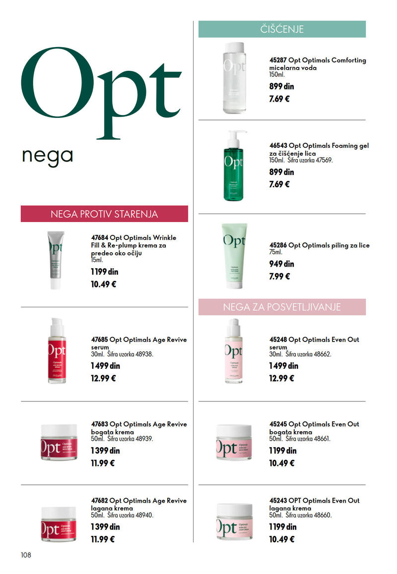 Oriflame katalog akcija