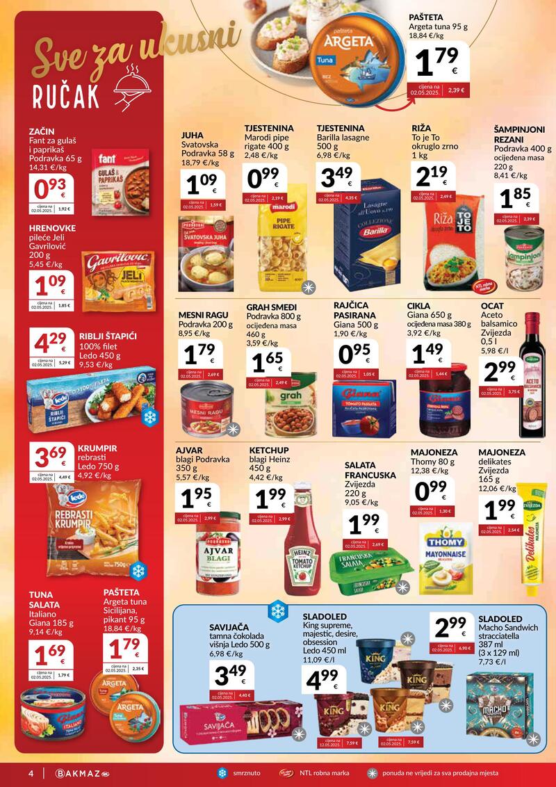 Bakmaz tjedna ponuda