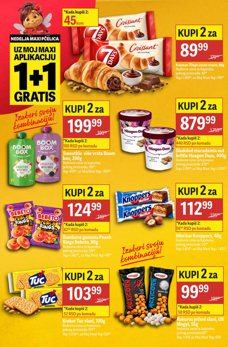 Maxi katalog – Nedeljna akcija
