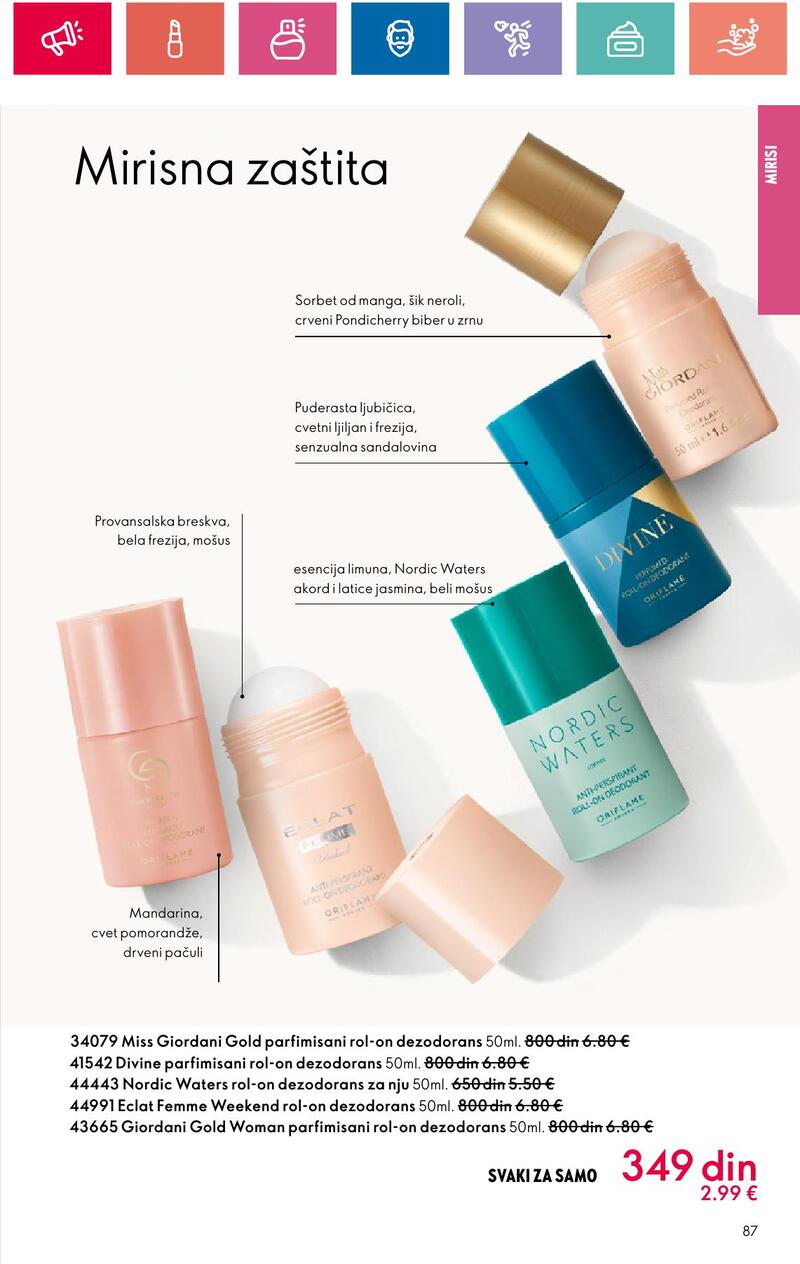 Oriflame katalog akcija