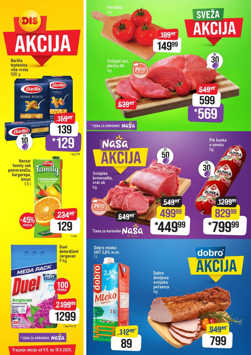 DIS Hipermarket nedeljna akcija