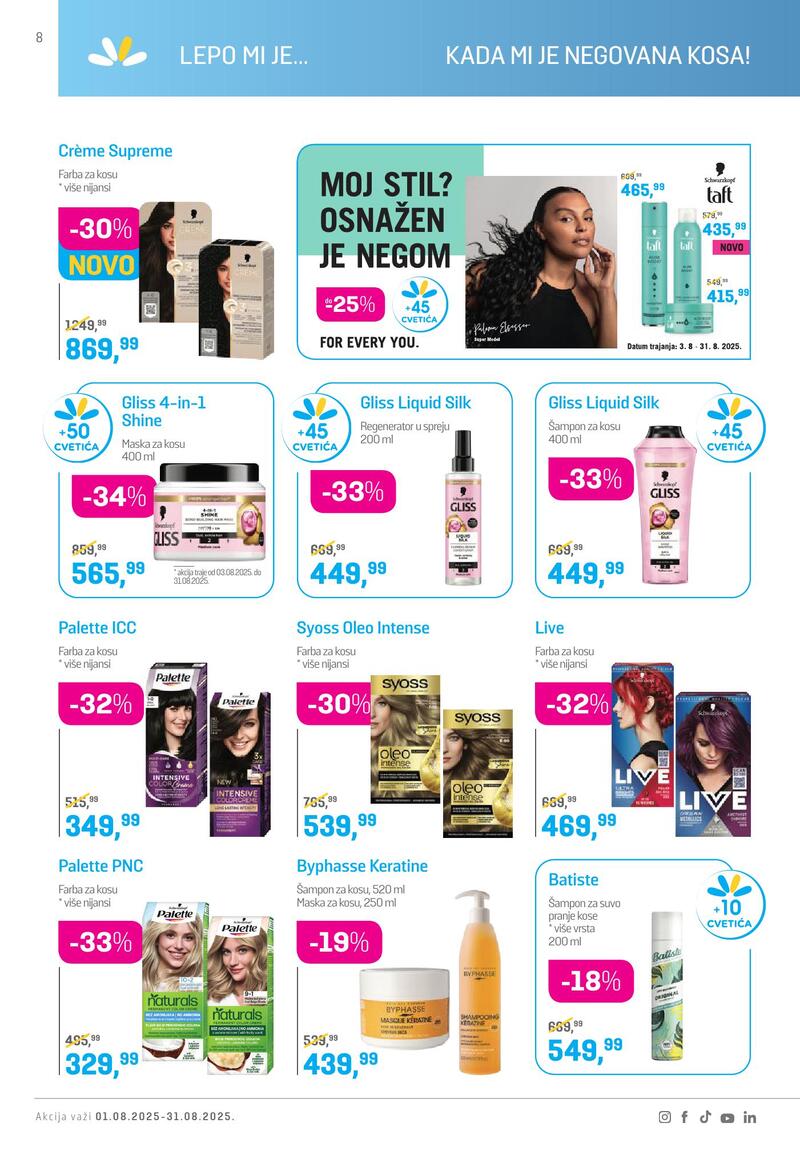 Lilly Drogerie katalog akcija