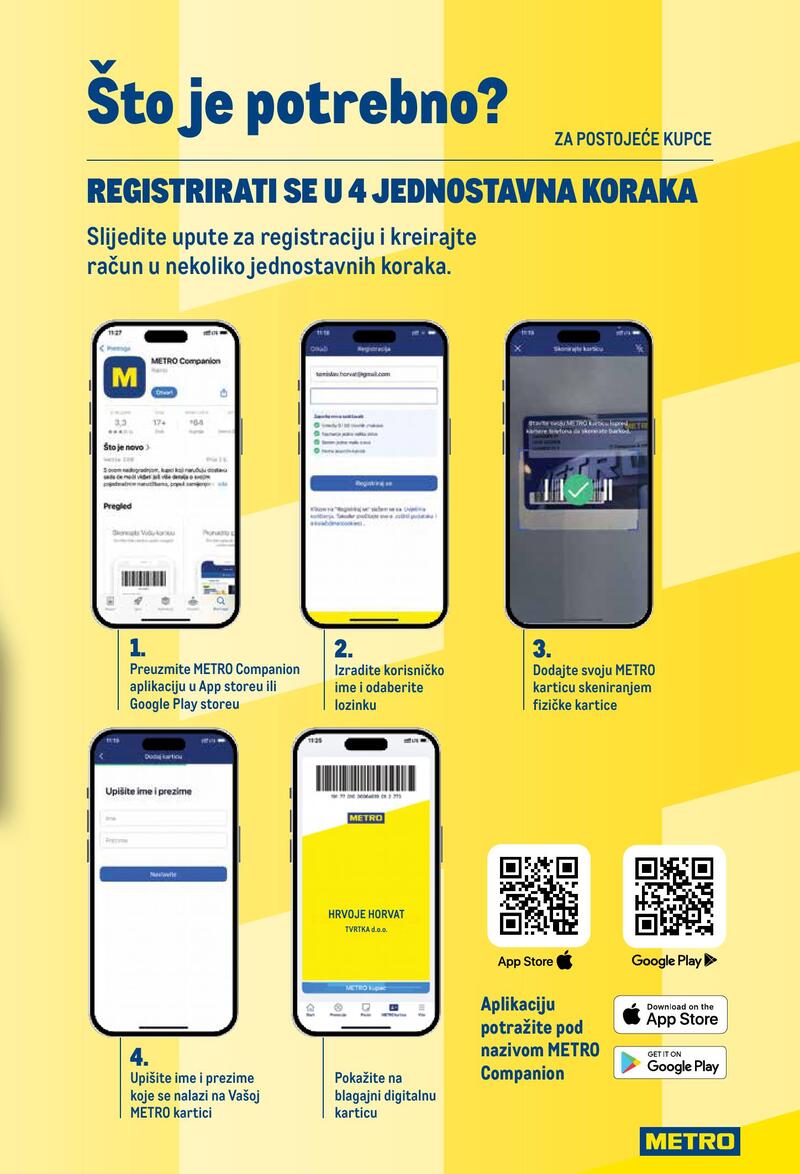 Metro prehrana i neprehrana