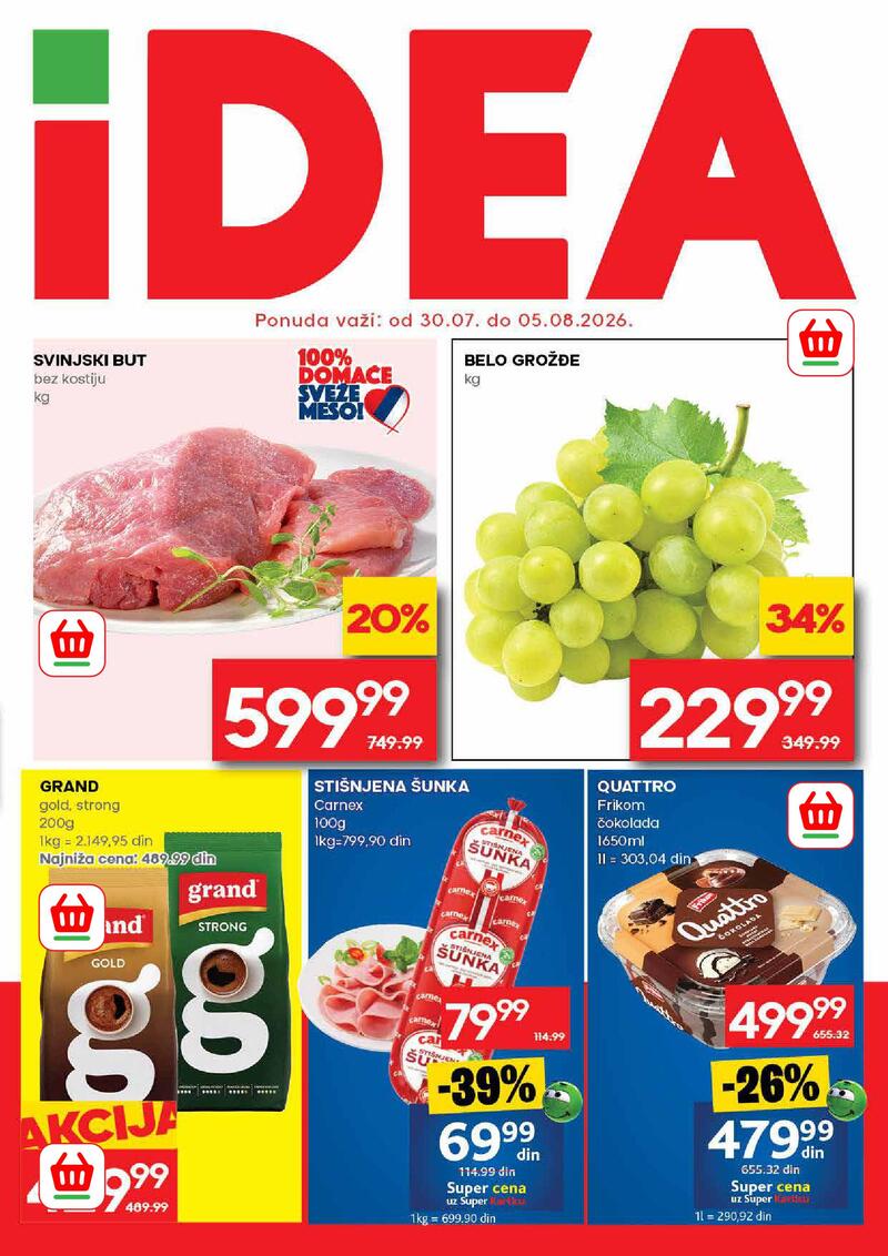 Idea katalog nedeljna akcija