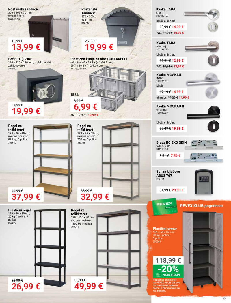 Pevex katalog - Mjesečna akcija