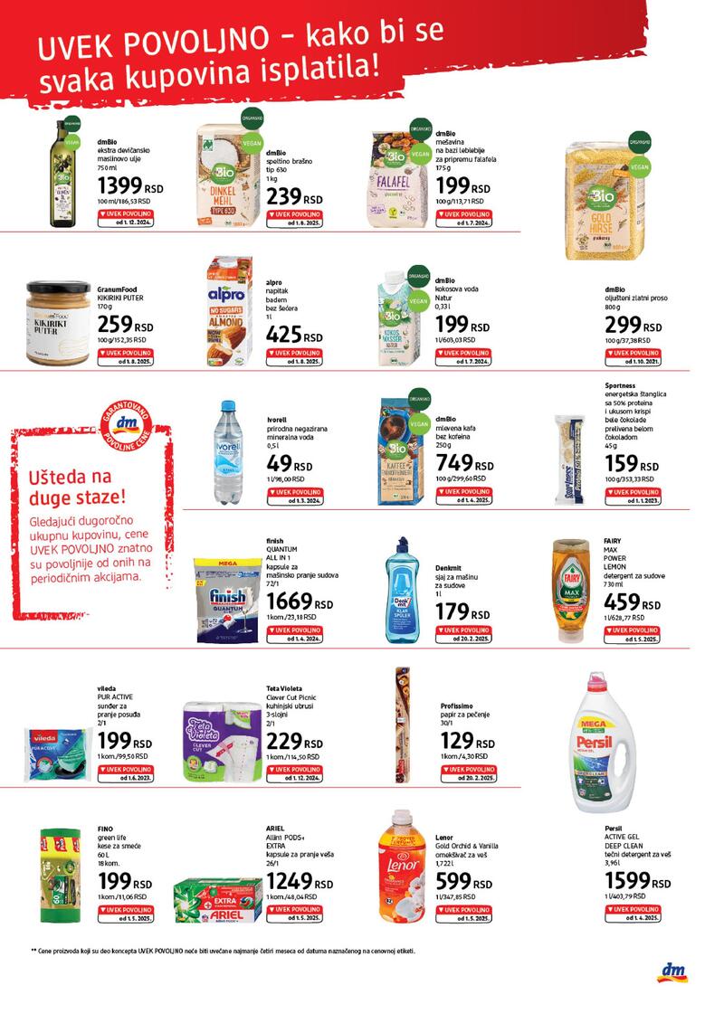 DM Drogerie katalog super cene