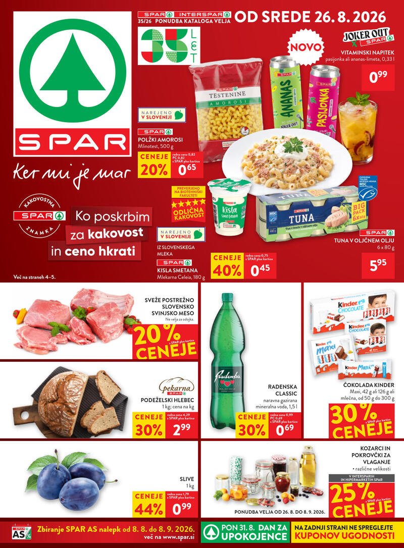 Spar katalog akcija Redni katalog