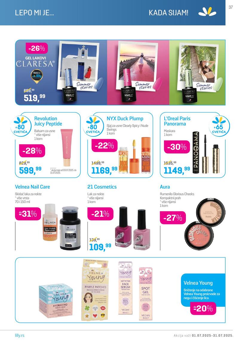 Lilly Drogerie katalog akcija