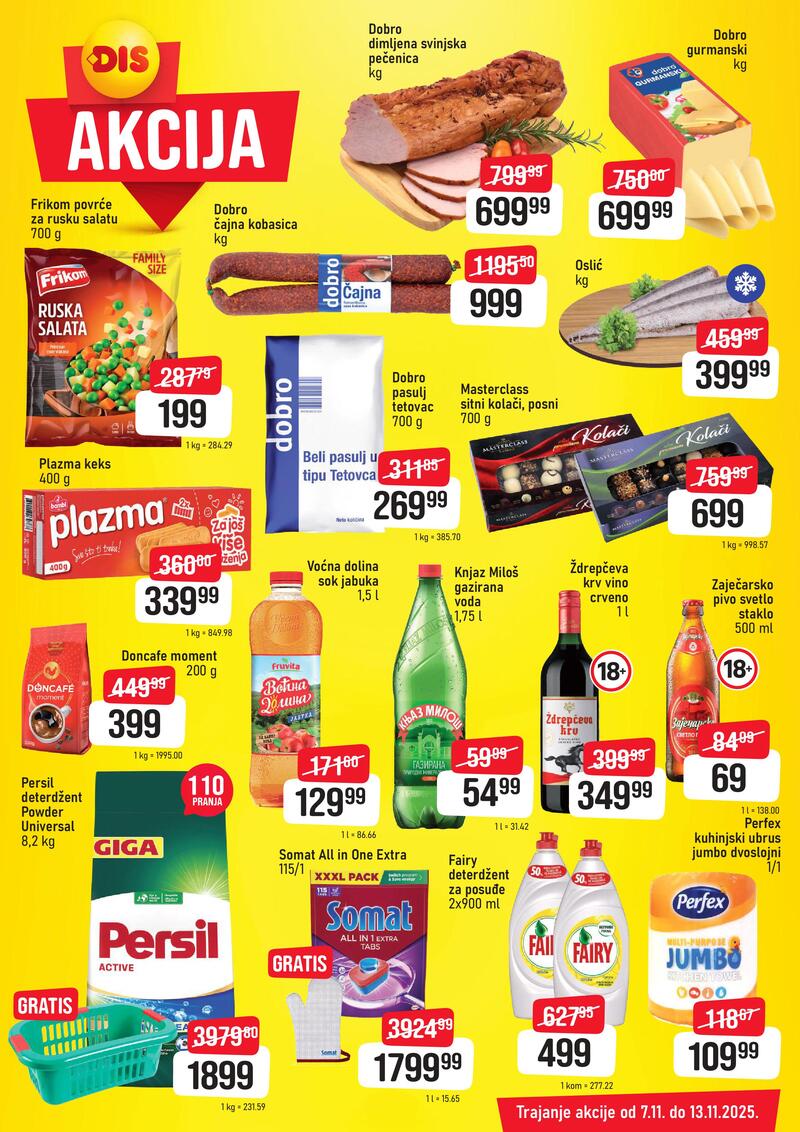 DIS Hipermarket nedeljna akcija