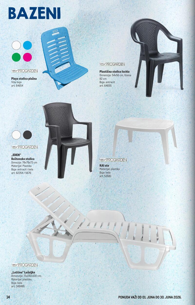 Metro katalog bazeni