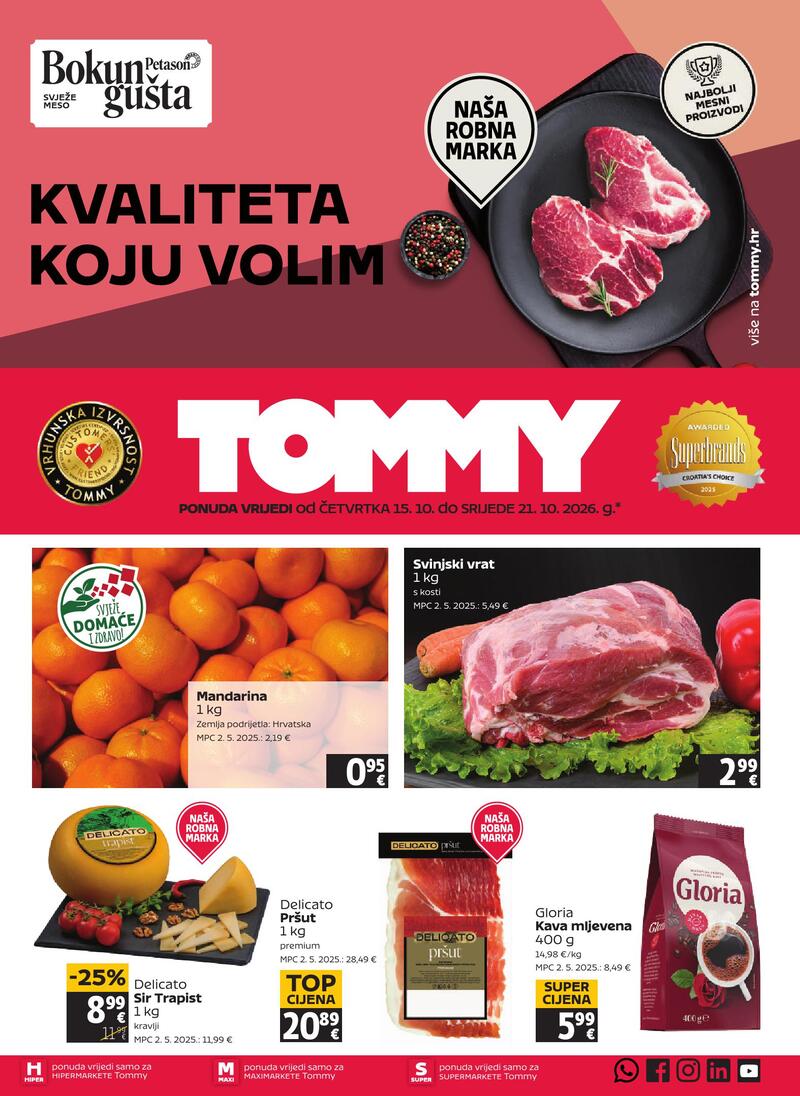 Tommy katalog akcija Tjedna akcija