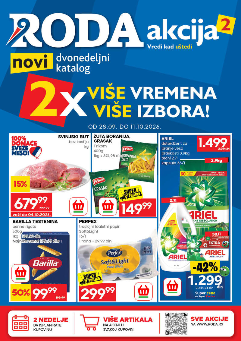 Roda katalog akcija Dvonedeljna akcija