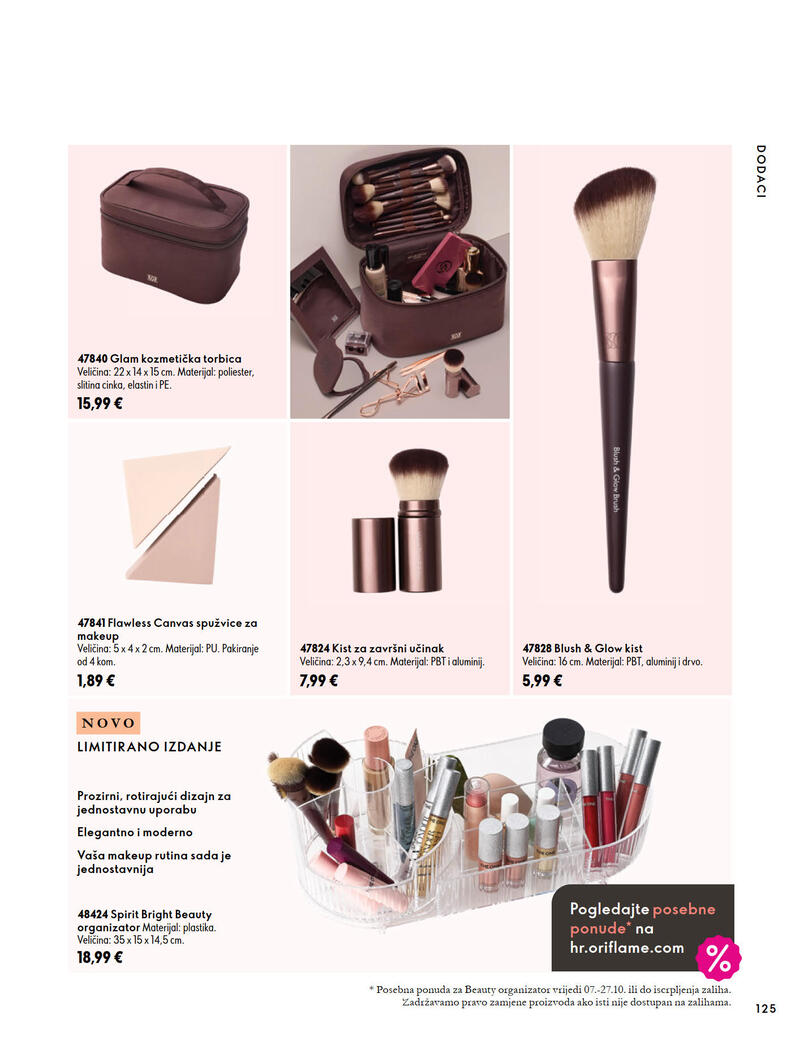 Oriflame katalog - Mjesečna akcija