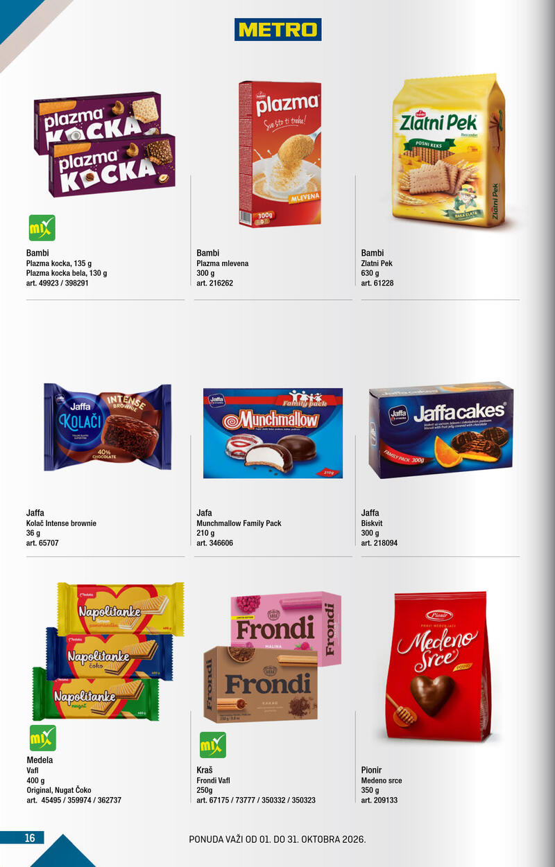 Metro katalog - Kupi više plati manje