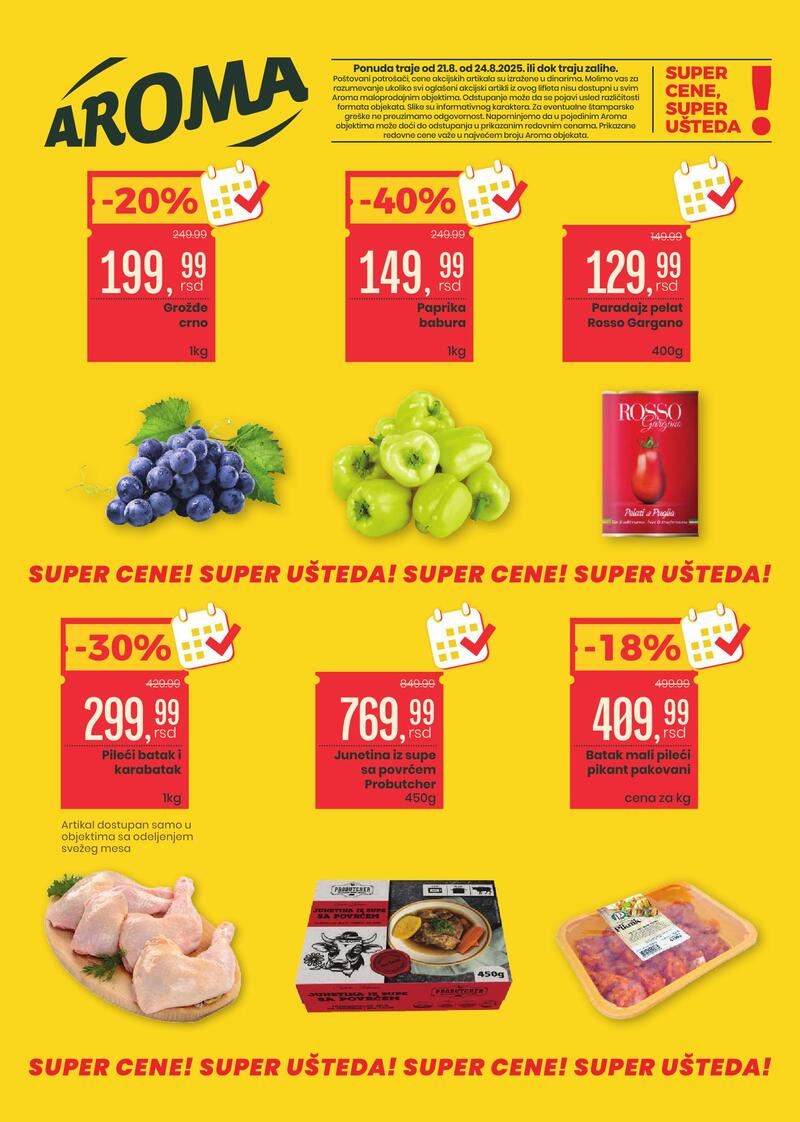 Aroma Market katalog vikend akcija