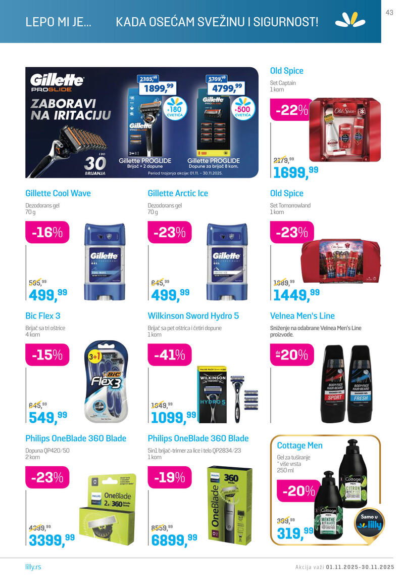 Lilly Drogerie katalog akcija