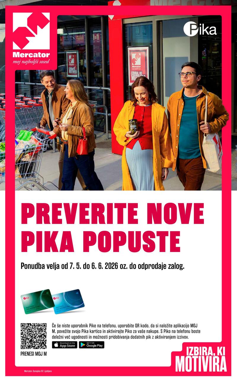 Mercator katalog akcija Preverite nove pika popuste