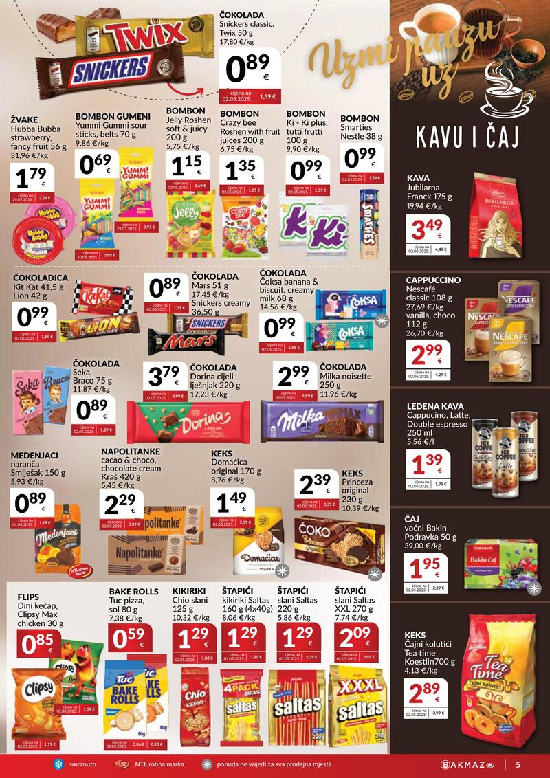 Bakmaz katalog - Tjedna ponuda