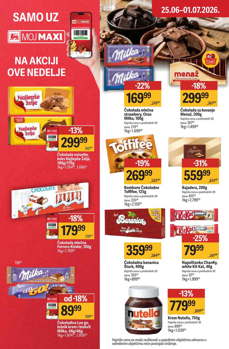 Maxi nedeljna akcija