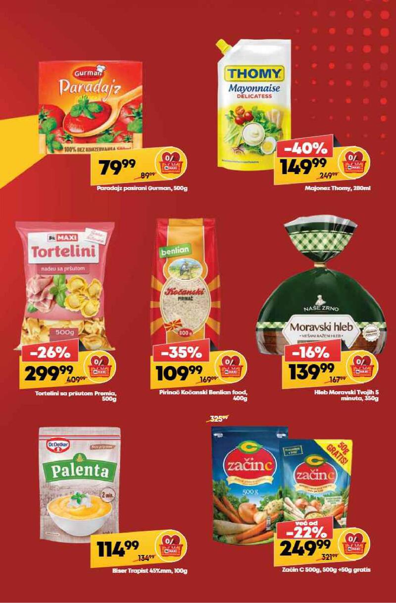 Mega Maxi nedeljna akcija
