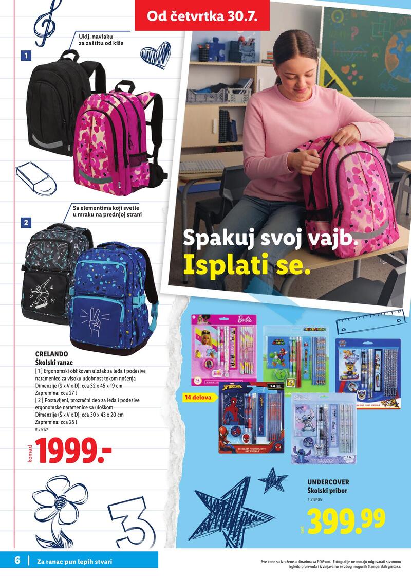 Lidl back to school