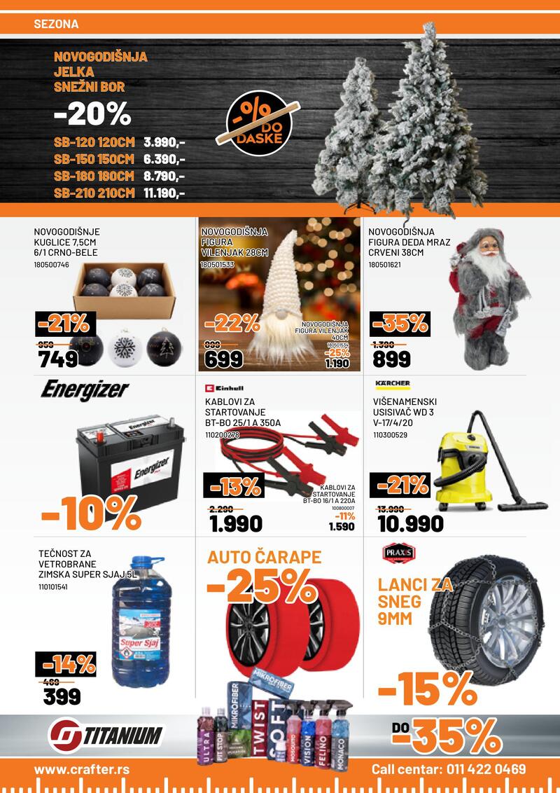 Crafter akcijski katalog