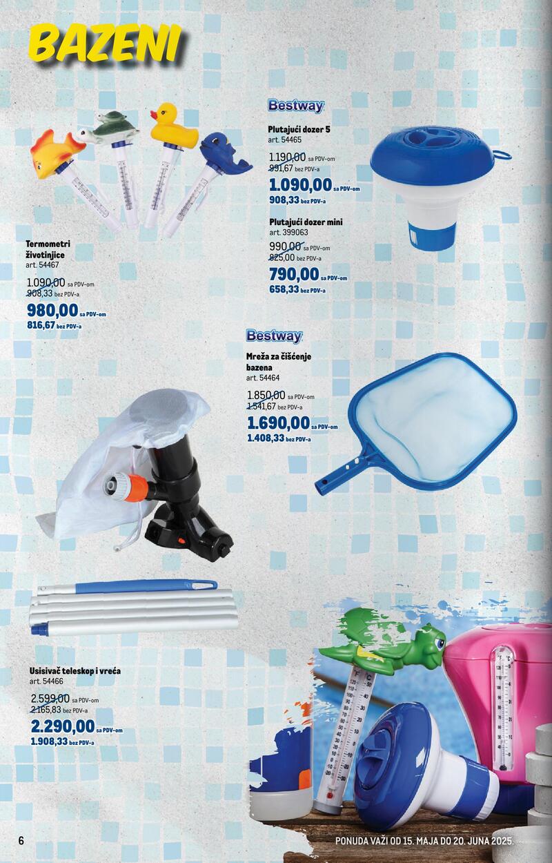 Metro katalog bazeni
