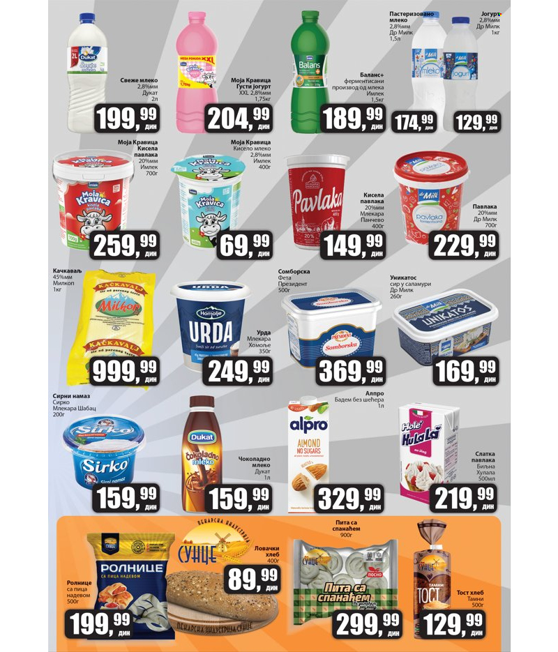 Sunce katalog akcija