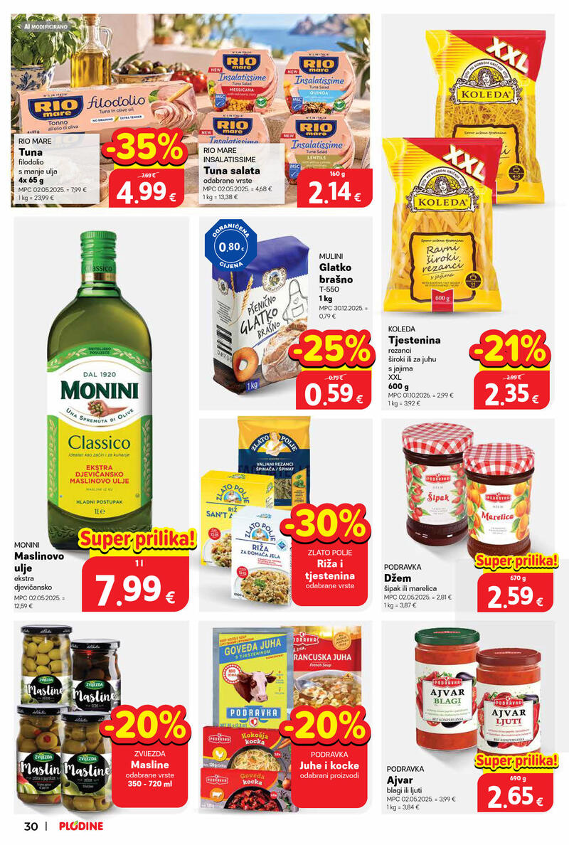 Plodine katalog - Tjedna akcija