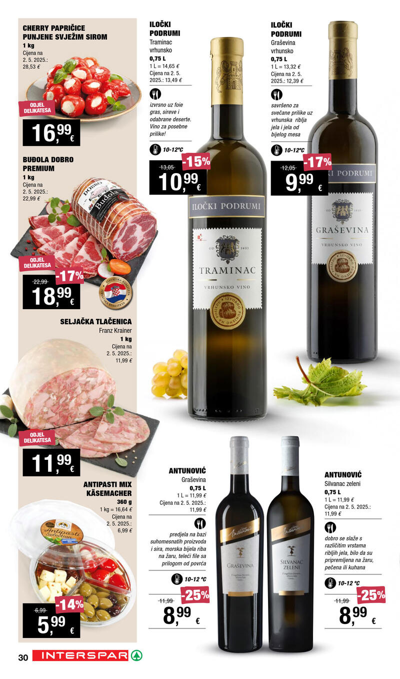Spar vino i delicije