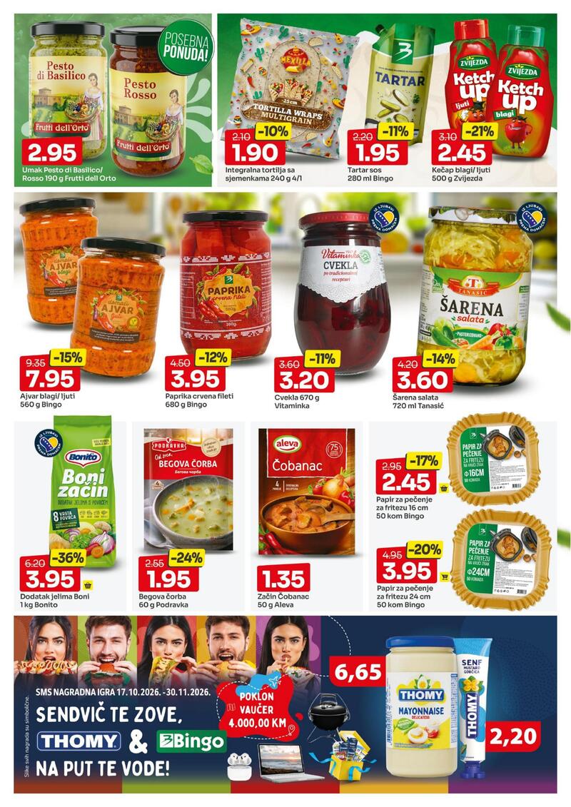 Bingo katalog - Dvonedeljna akcija