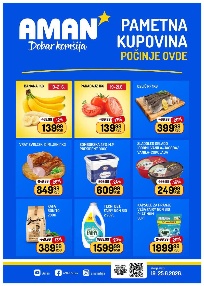 Aman katalog akcija Nedeljna akcija
