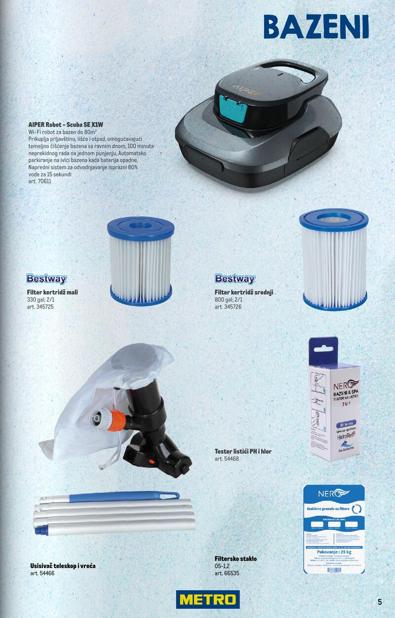 Metro katalog bazeni