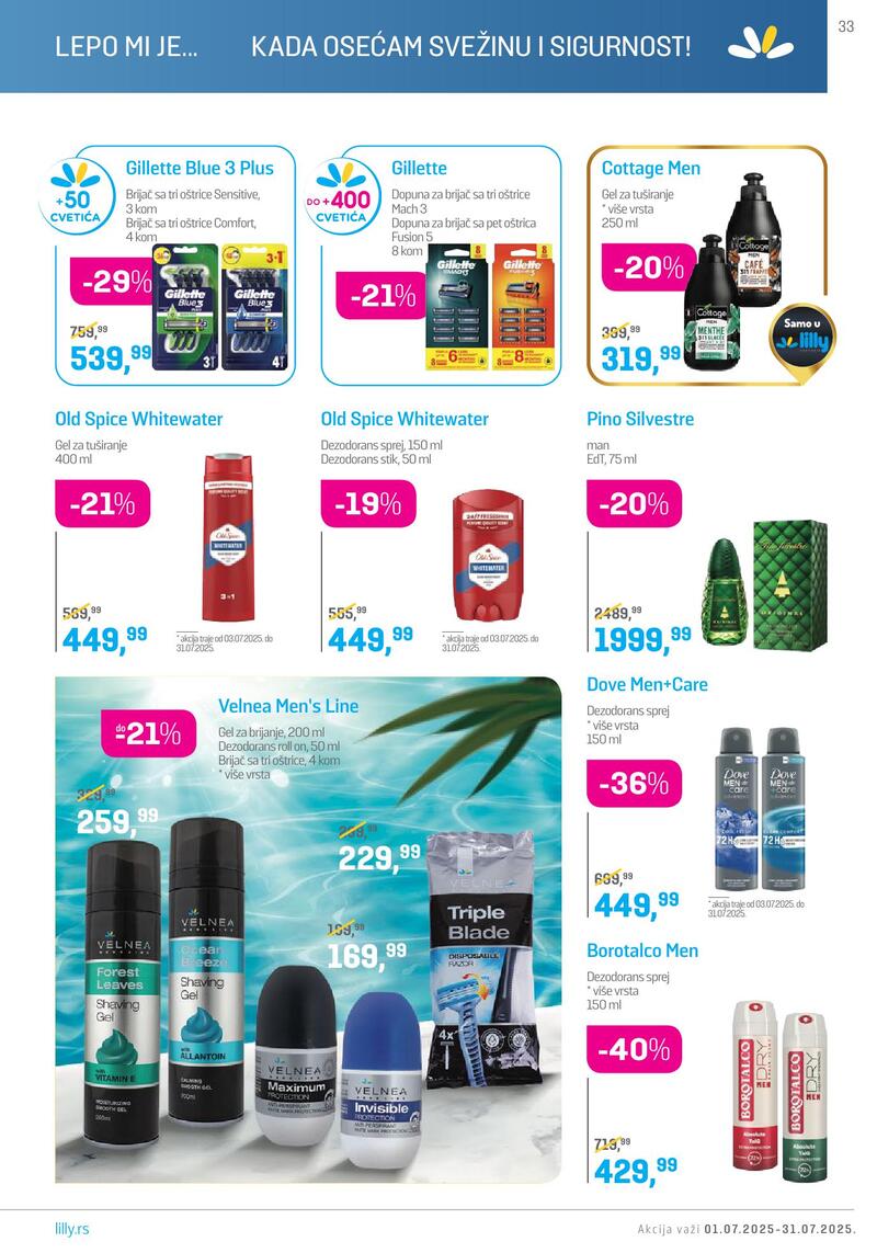 Lilly Drogerie katalog akcija