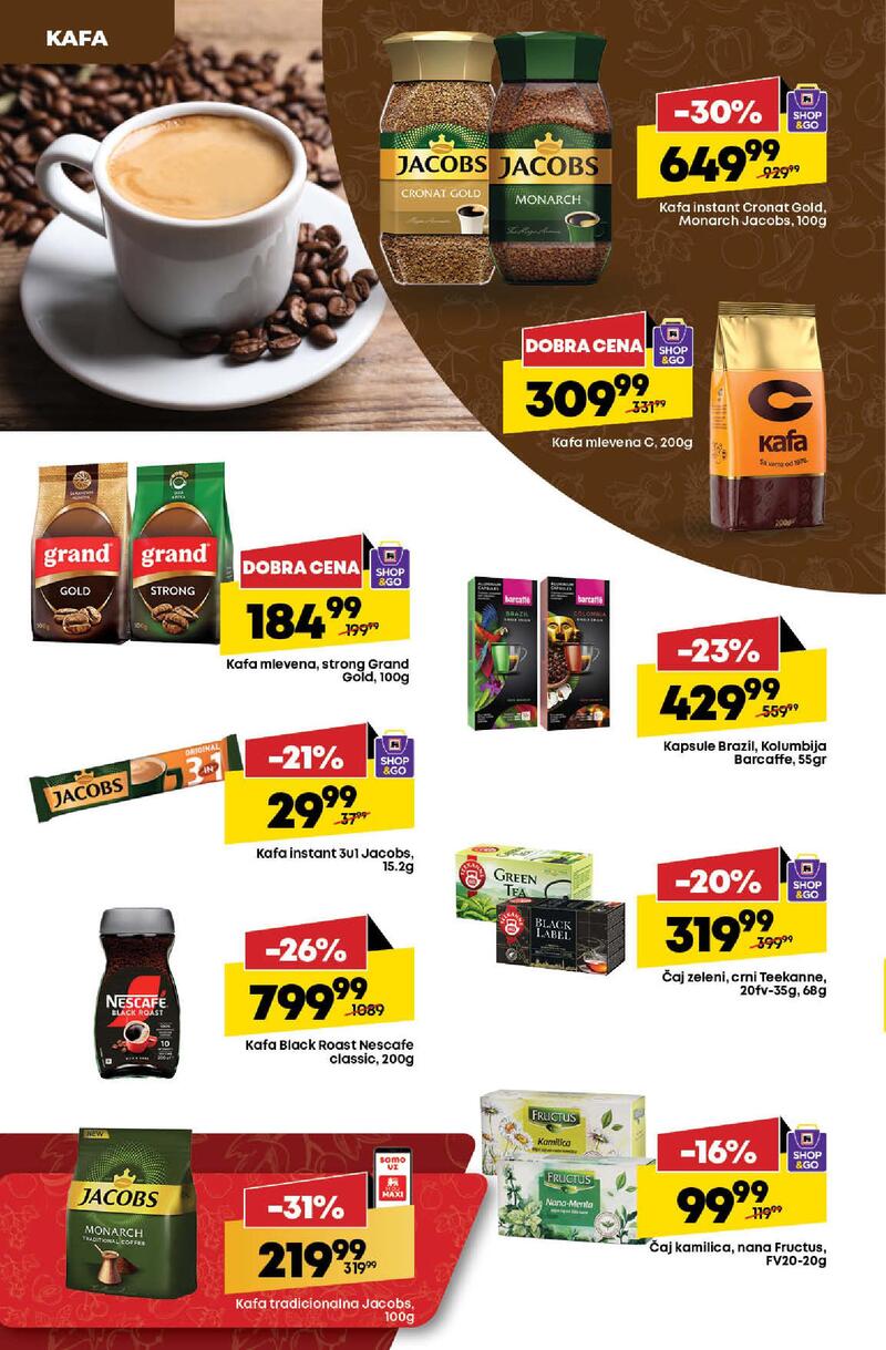 Maxi katalog svet kafe