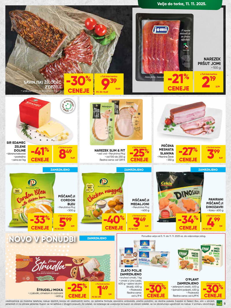 Tuš redni katalog