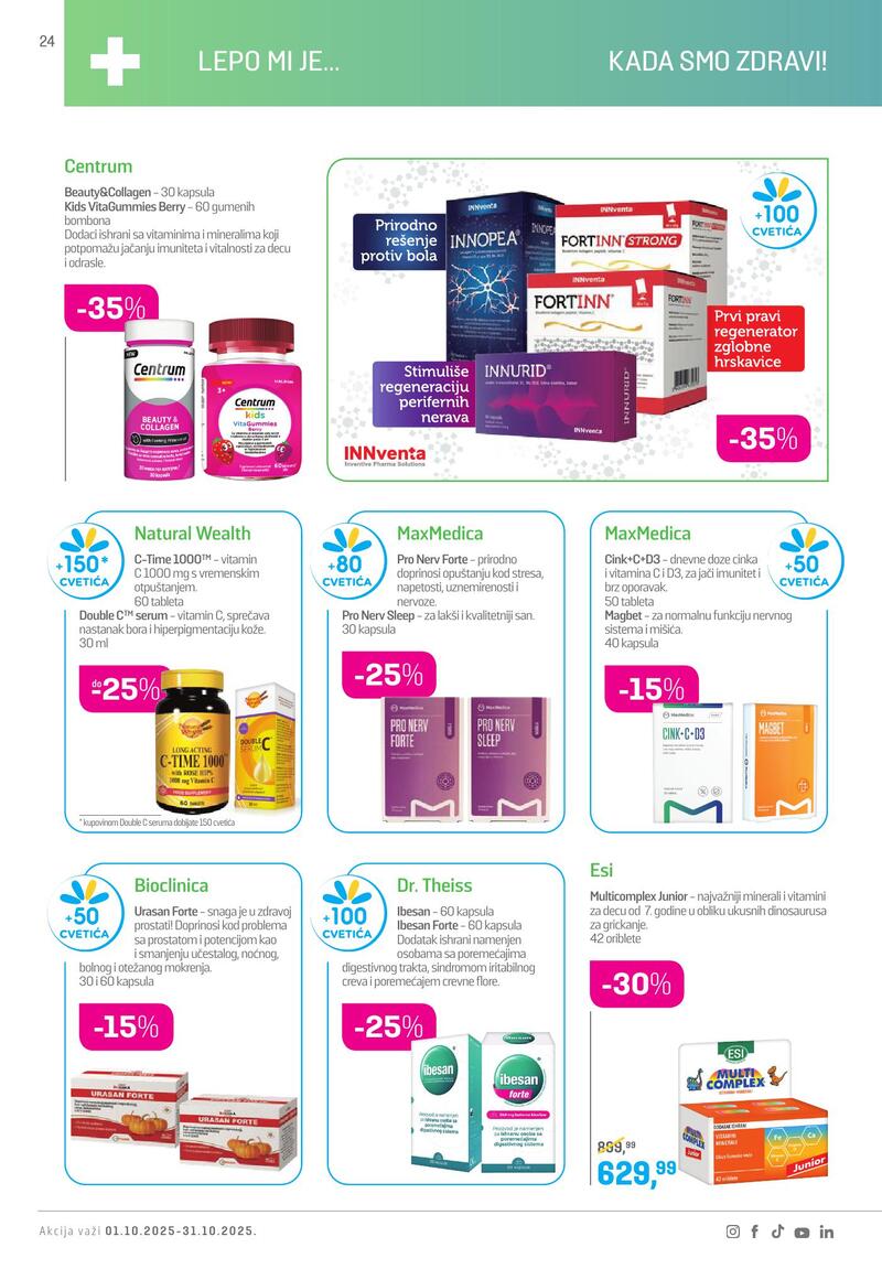 Lilly Drogerie katalog akcija