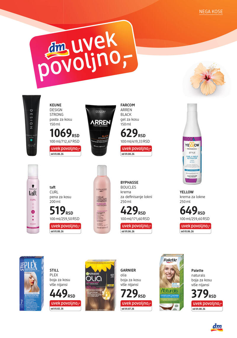 DM Drogerie katalog akcija