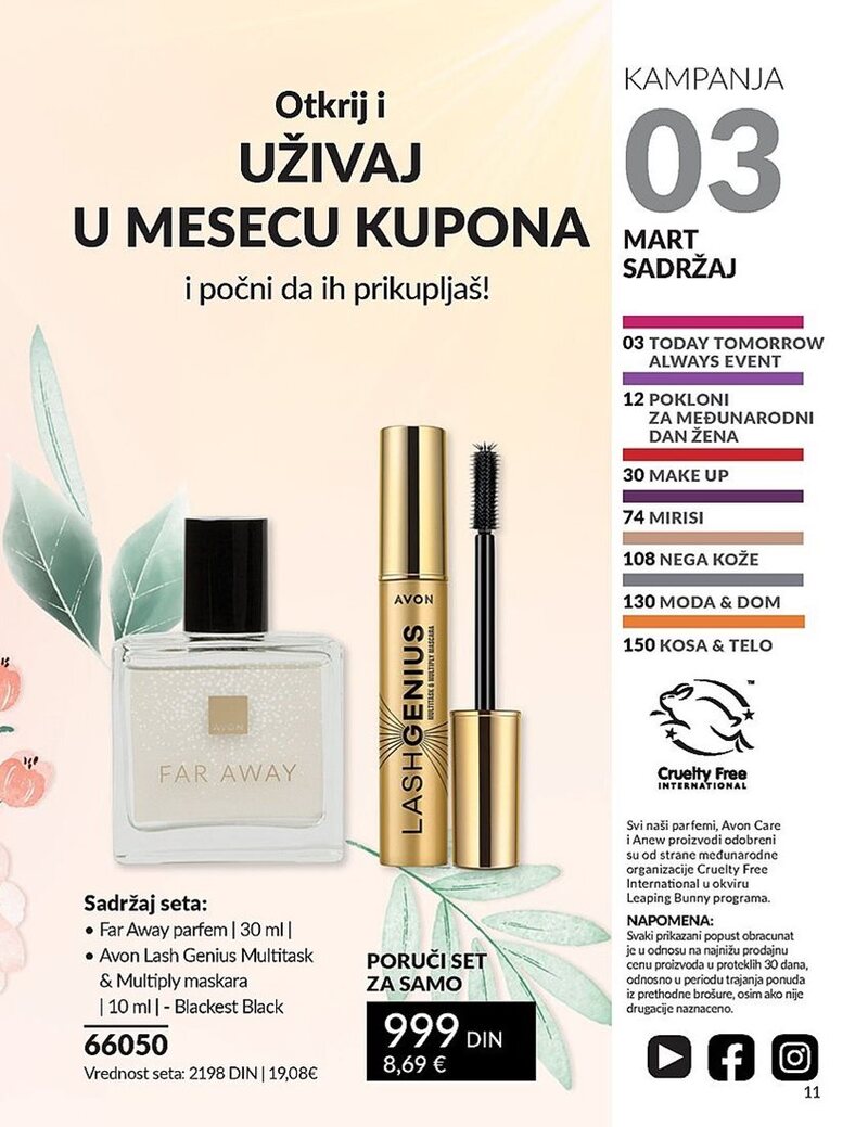 Avon katalog akcija