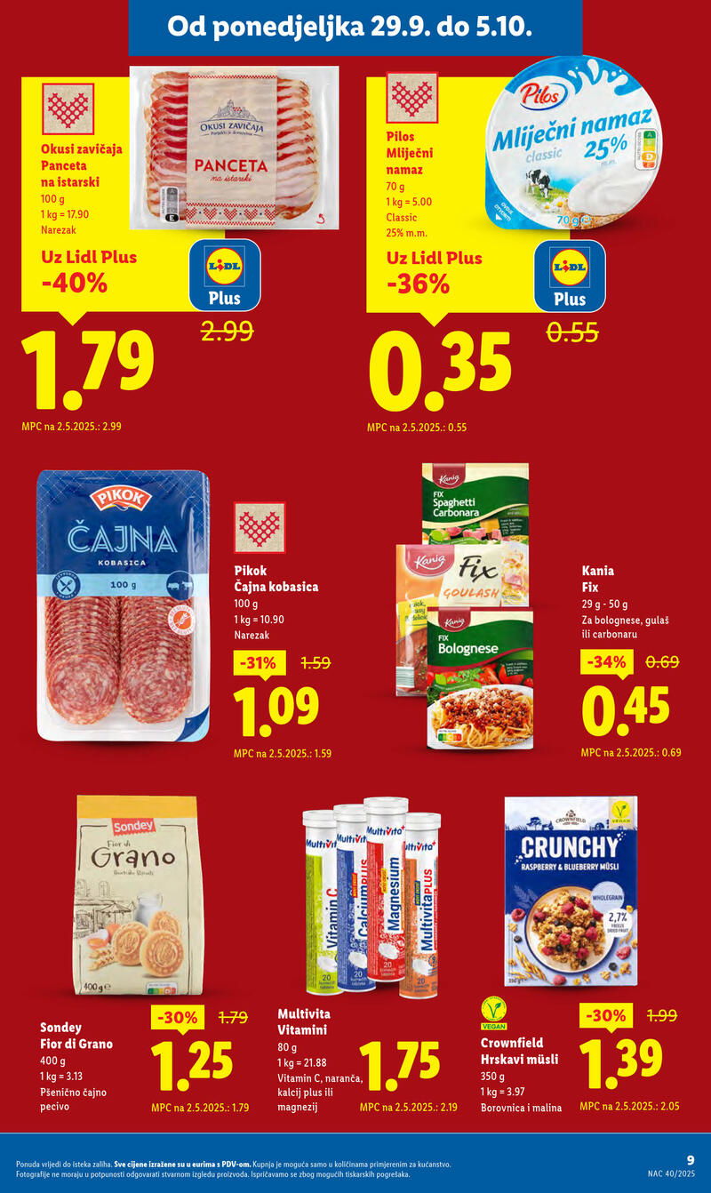Lidl kataloška akcija