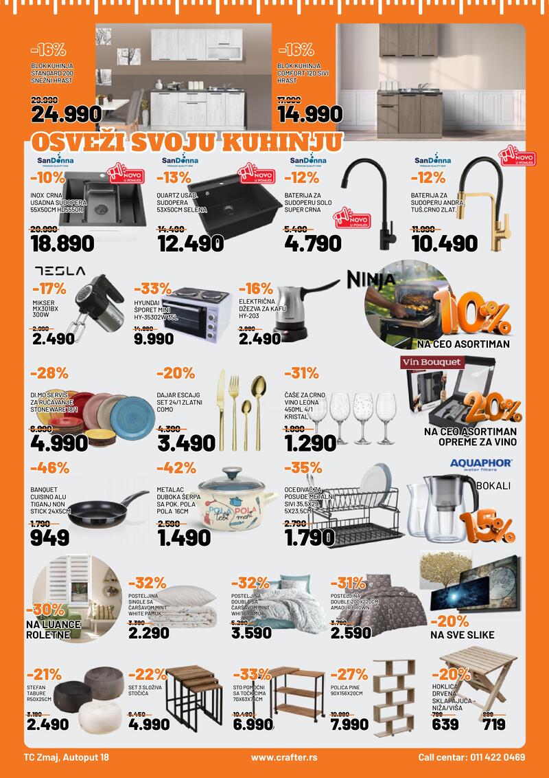 Crafter akcijski katalog