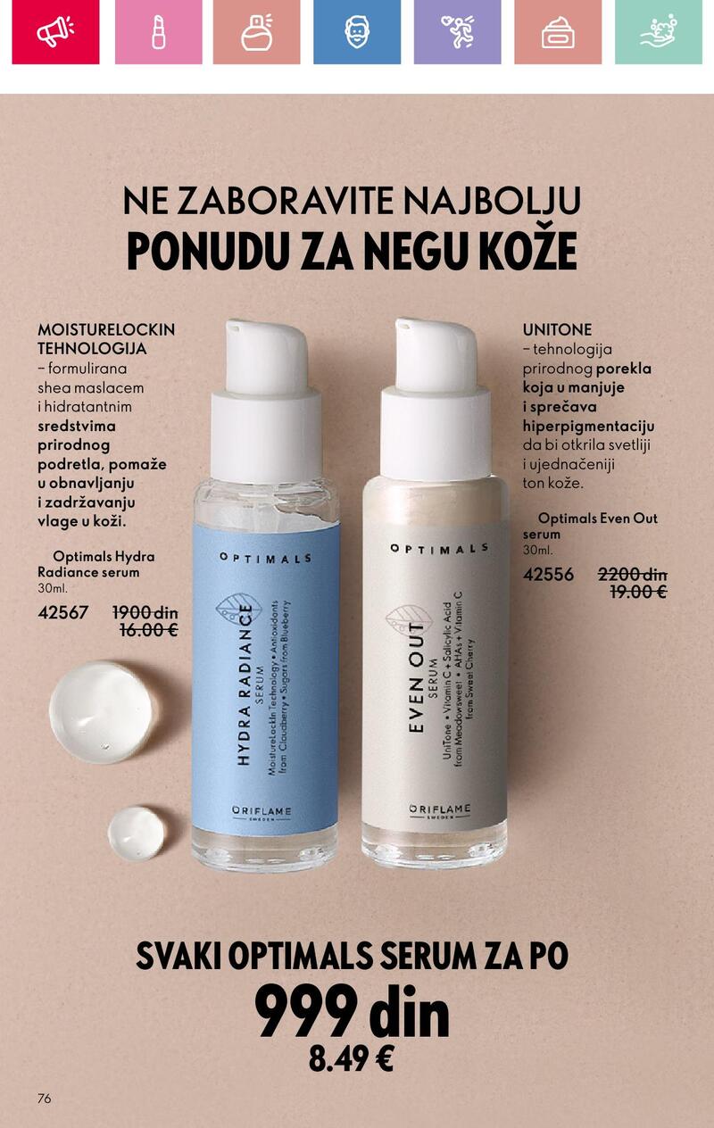 Oriflame katalog akcija