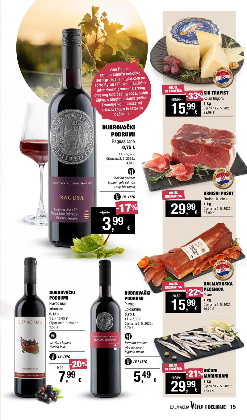 Spar vino i delicije