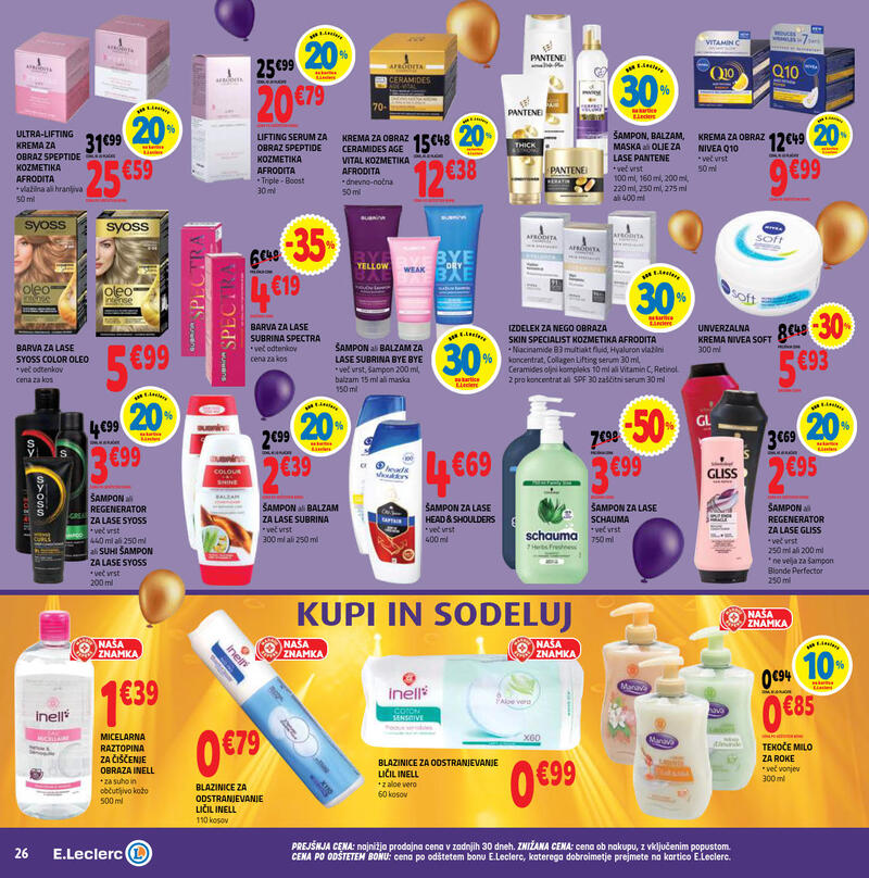 E.Leclerc katalog - Dvotedenska akcija