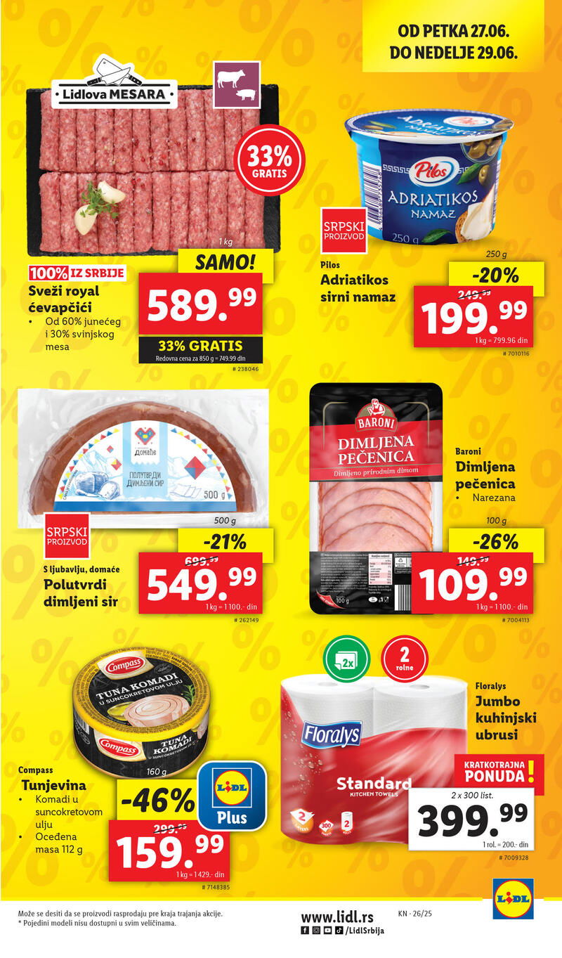 Lidl katalog akcija neprehrana