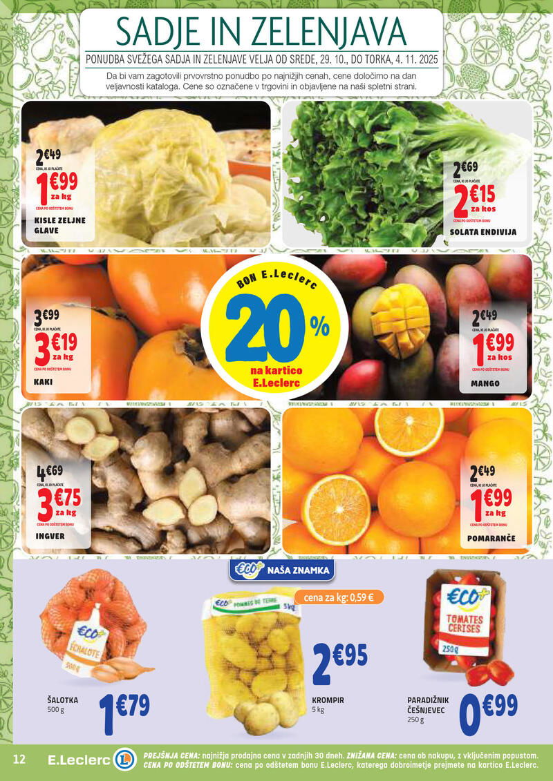 E.Leclerc spletni katalog