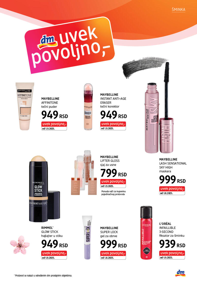 DM Drogerie katalog akcija