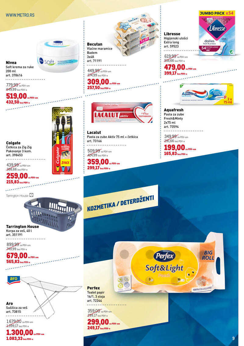 Metro katalog - Prehrana