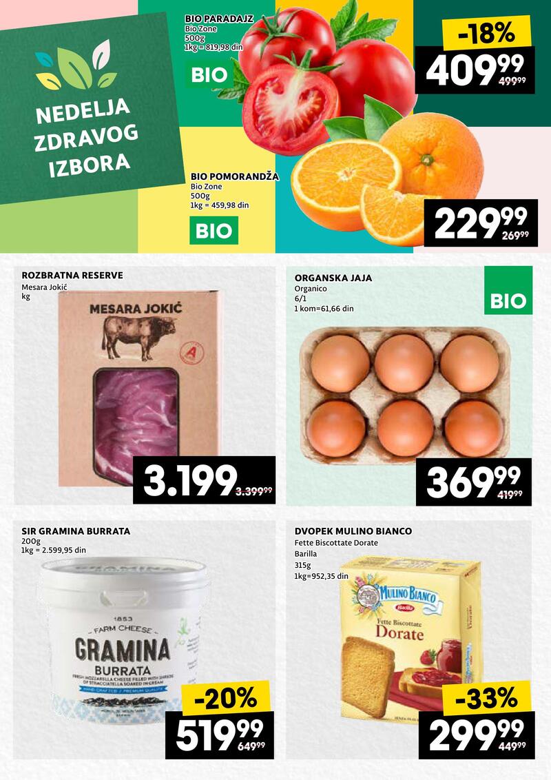 Idea organic - nedelja zdravlja