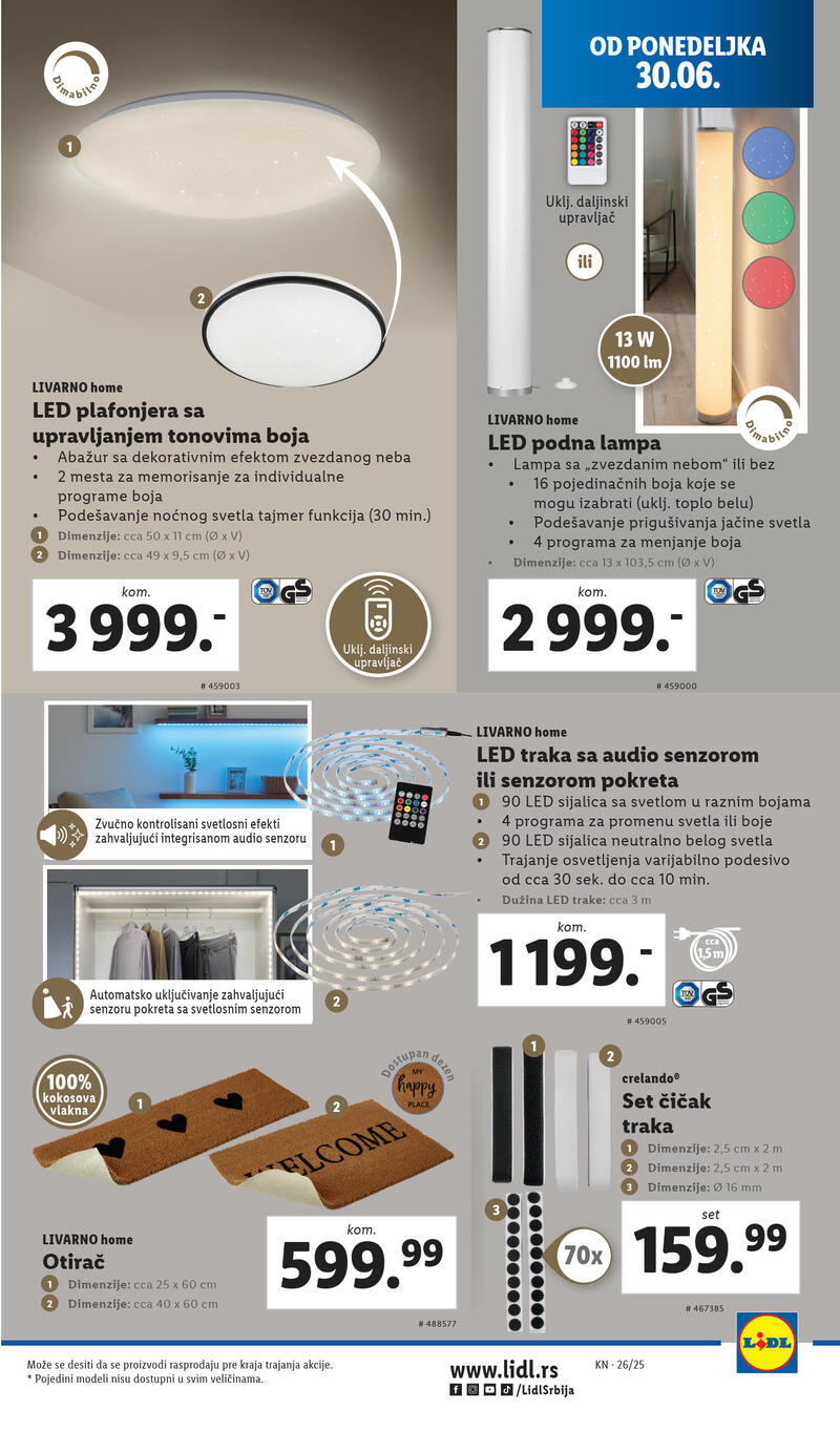 Lidl katalog akcija neprehrana